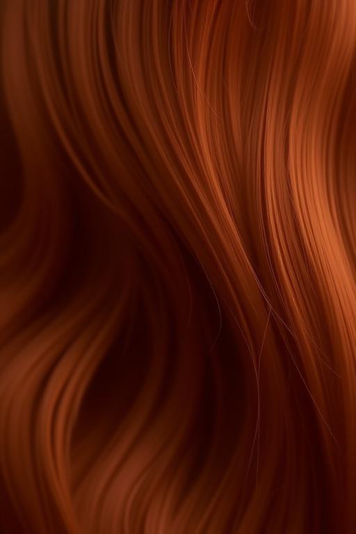 Capelli castano caldo realizzati con henné